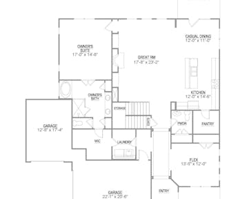 Parkside - 2d floor plan
