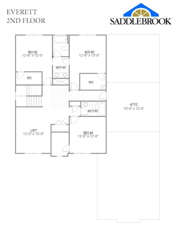 Everett- 2d Floor Plan 2
