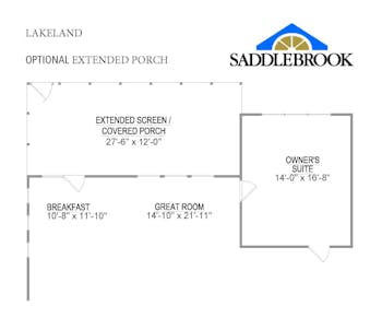 Lakeland- Floor Plan Option 4