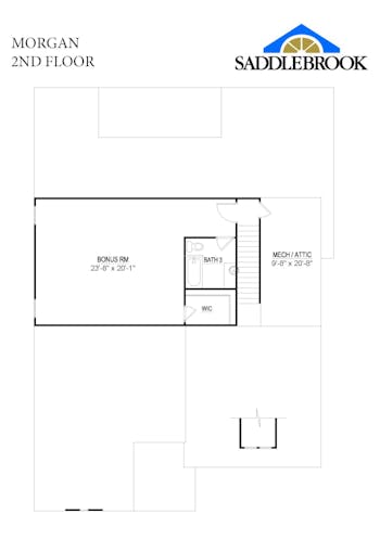 Lot 140 – 141 Reverence Run Ln- 2d Floor Plan 2
