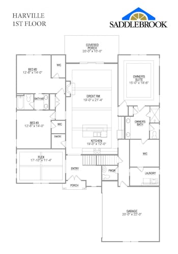Harville- 2d Floor Plan 1