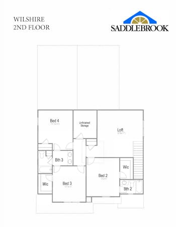 Wilshire- 2d Floor Plan 2