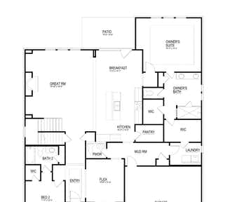 Aspen - 2d floor plan