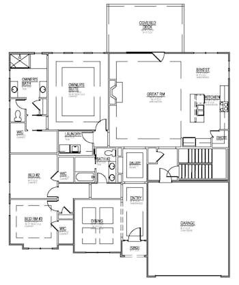 Brook 38- 2d Floor Plan 1