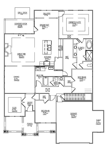 BROOK 39- 2d Floor Plan 1