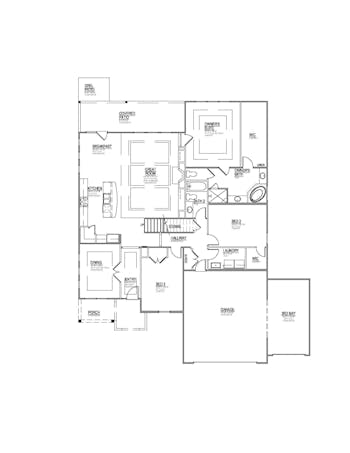 Lot 91 Brookmere- 2d Floor Plan 1