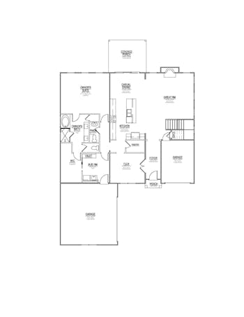 Lot 109 Brookmere- 2d Floor Plan 2