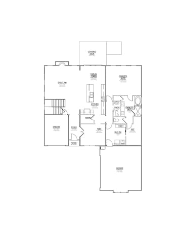 Lot 120 Brookmere- 2d Floor Plan 2