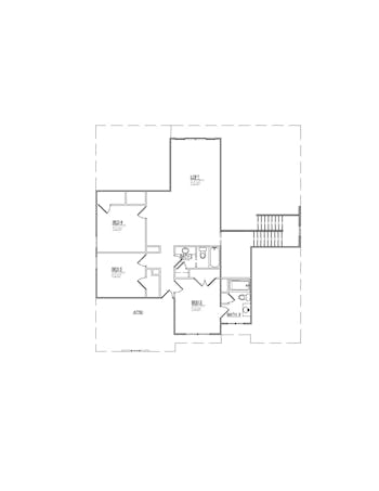 Lot 135 Brookmere- 2d Floor Plan 1