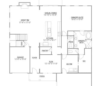 Everett - 2d floor plan