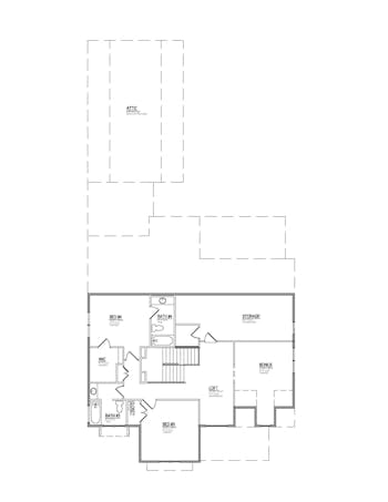 Lot 04 Gables- 2d Floor Plan 1