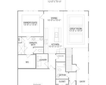 Grayson - 2d floor plan