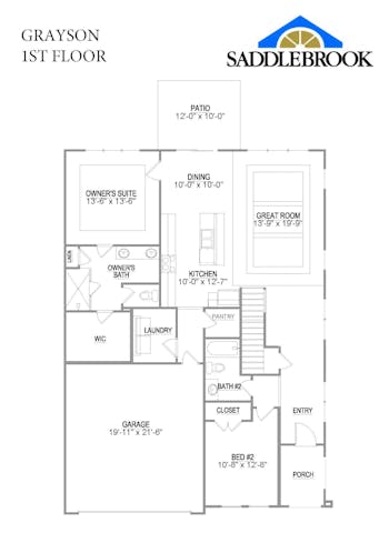 GRAYSON- 2d Floor Plan 1