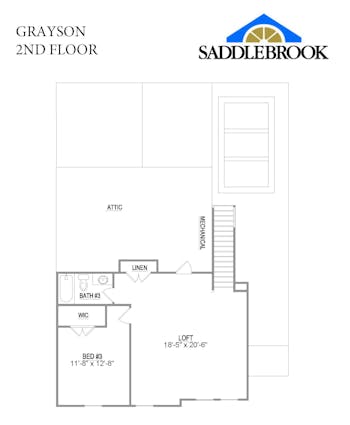GRAYSON- 2d Floor Plan 2