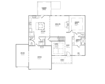 Lot 13 – 12770 Iron Plow Dr - 2d floor plan