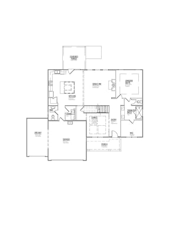 Lot 13 – 12770 Iron Plow Dr- 2d Floor Plan 2