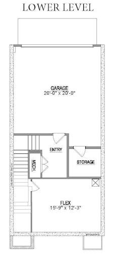 Kensington- 2d Floor Plan 1