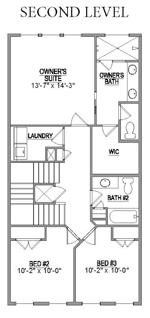 Floor plan for Kensington