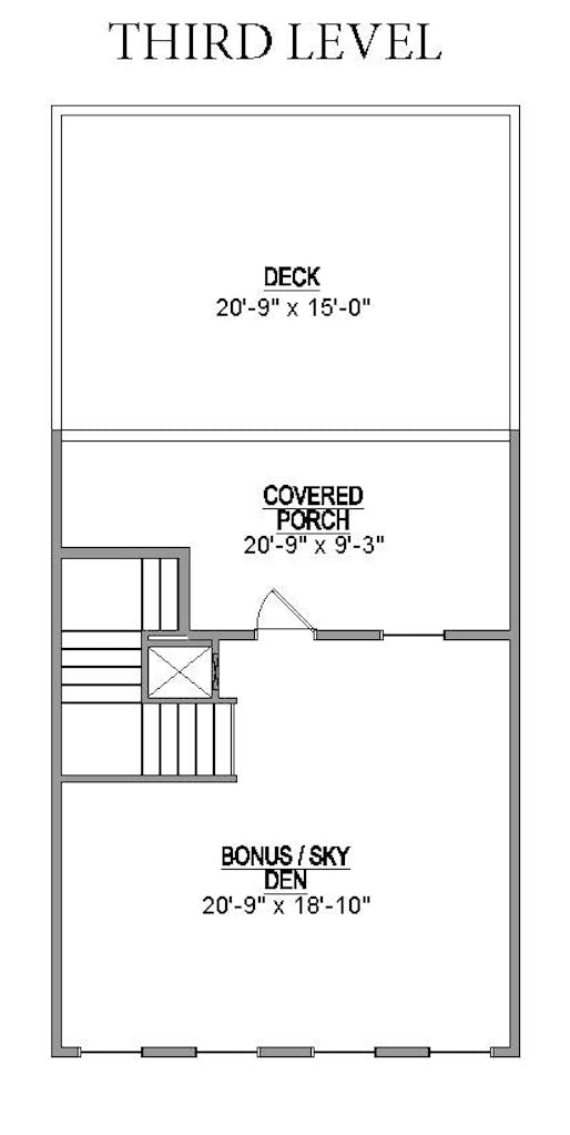 Floor plan for Kensington
