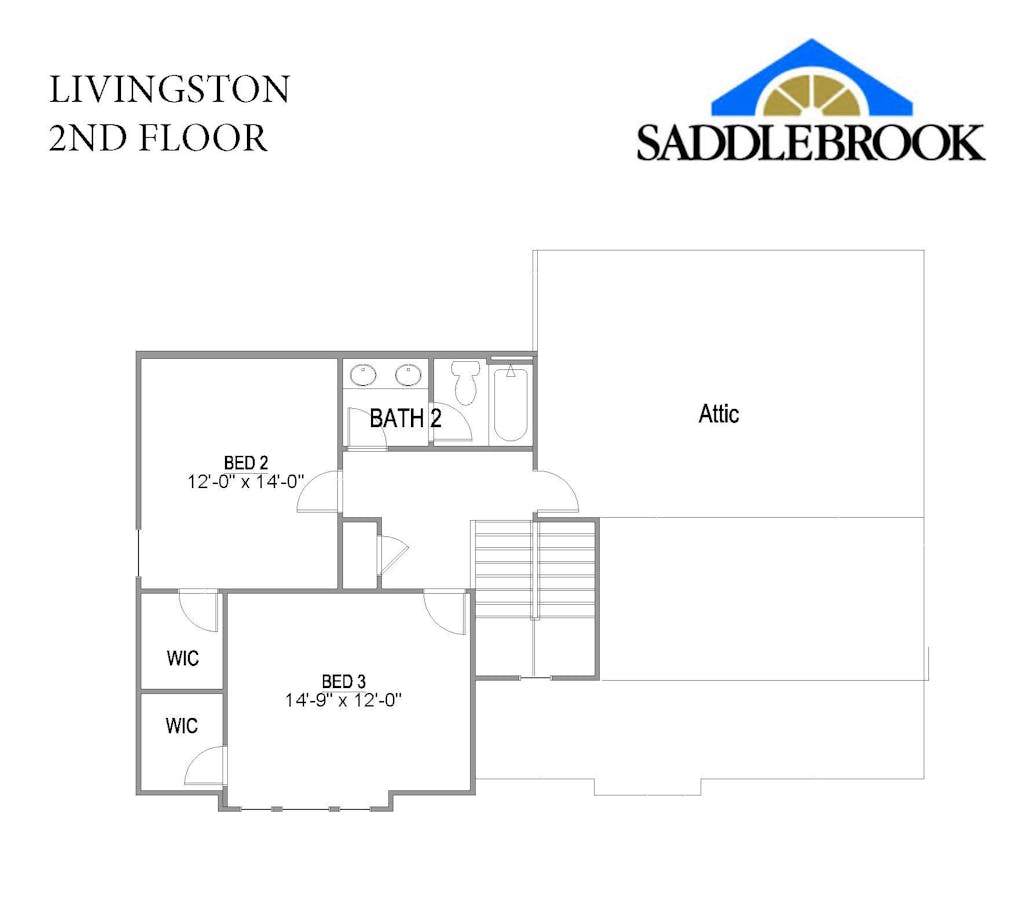 Floor plan for Livingston