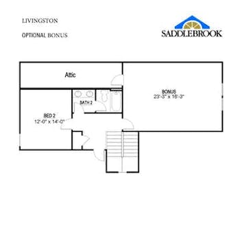 Livingston- Floor Plan Option 1