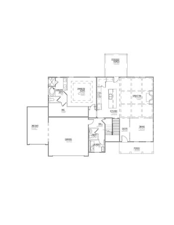 Lot 49 Vining- 2d Floor Plan 2
