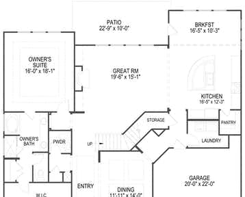 Wildwood  - 2d floor plan