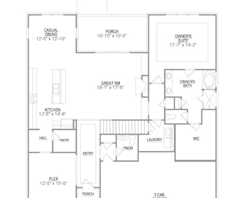 Weston - 2d floor plan