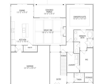 Primrose - 2d floor plan