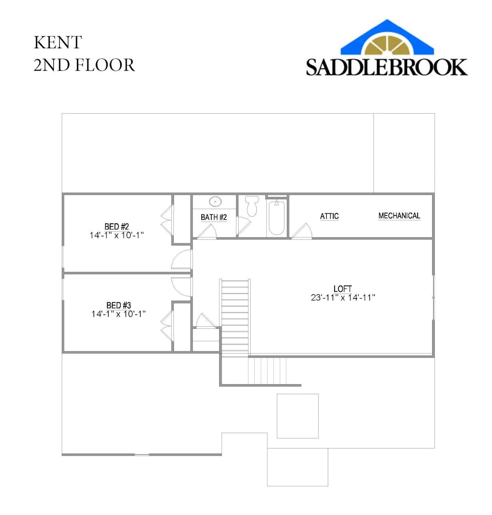 Floor plan for Kent