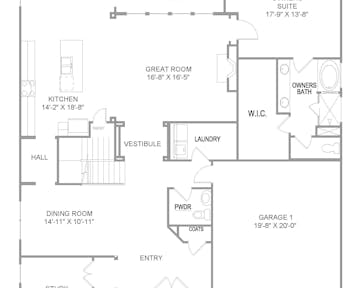 Essex - 2d floor plan