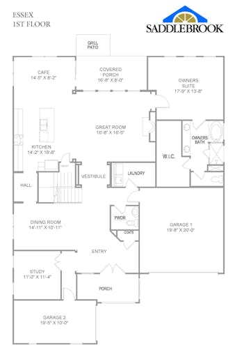 Essex- 2d Floor Plan 1