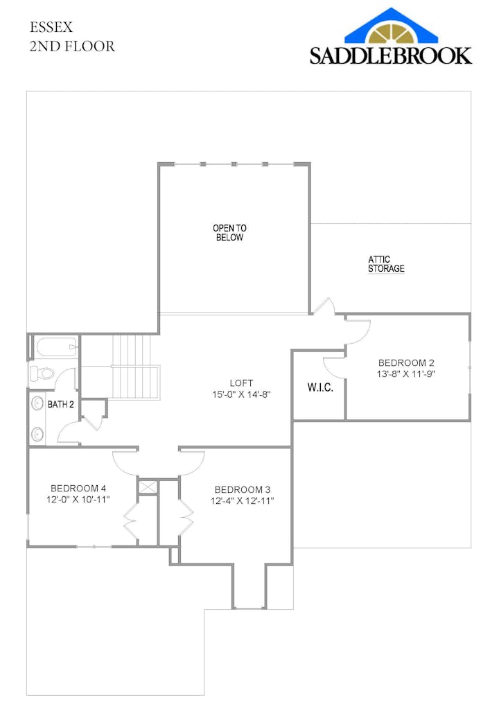 Floor plan for Essex
