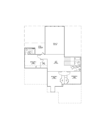 Lot 06 – 12765 Iron Plow Dr.- 2d Floor Plan 1