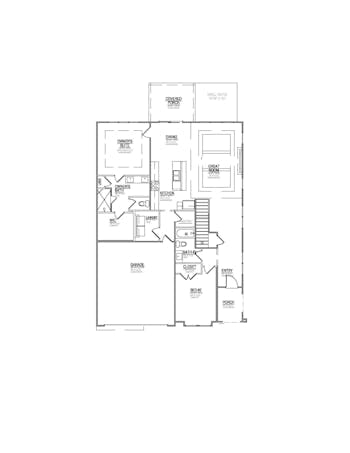 Lot 59 – 1151 Branch Hook Rd.- 2d Floor Plan 2