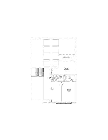 Lot 60 – 1155 Branch Hook Rd- 2d Floor Plan 2