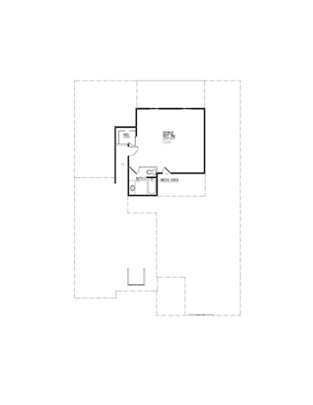 Lot 14 – 2204 Willow Leaf- 2d Floor Plan 1