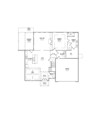 Lot 53 – 12925 Yorkshire Fog Ln- 2d Floor Plan 2