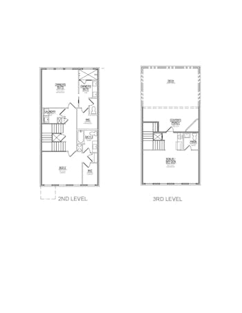Lot 28 – 1812 Thunderhead Rd.- 2d Floor Plan 1