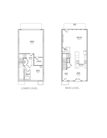 Lot 28 – 1812 Thunderhead Rd.- 2d Floor Plan 2