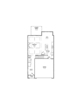 Lot 5 – 8419 Boxcar Ln- 2d Floor Plan 2