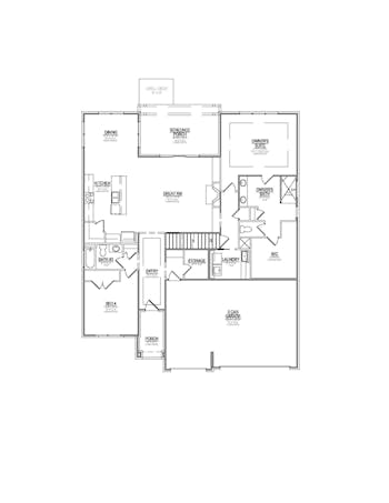 Lot 122 – 271 Reverence Run- 2d Floor Plan 1