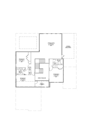 Lot 14 – 6801 Old Kent Dr- 2d Floor Plan 2