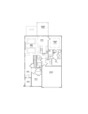 Lot 58 – 1147 Branch Hook Rd- 2d Floor Plan 1