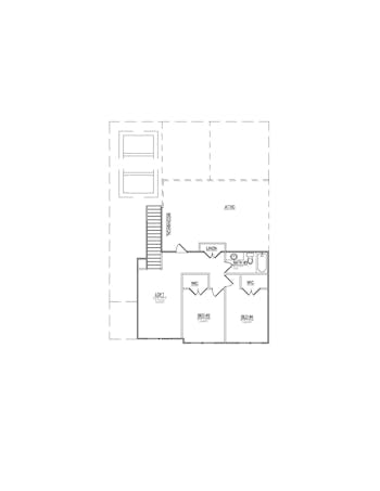 Lot 58 – 1147 Branch Hook Rd- 2d Floor Plan 2