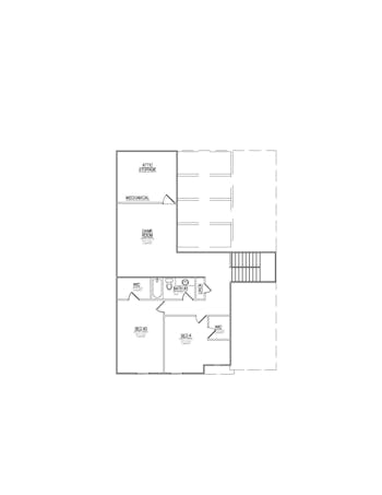 Lot 66 – 1166 Branch Hook Rd- 2d Floor Plan 1