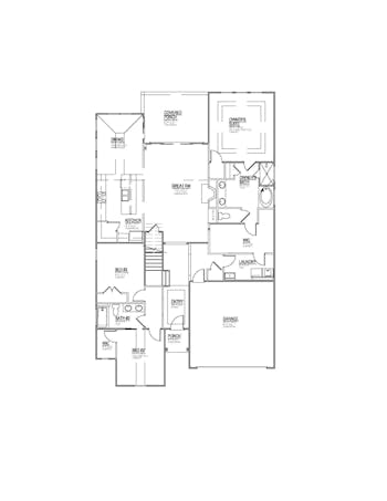 Lot 03 – 12626 Red Poppy Dr- 2d Floor Plan 1