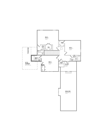 Lot 59 – 11643 Boston Ivy Ln- 2d Floor Plan 1