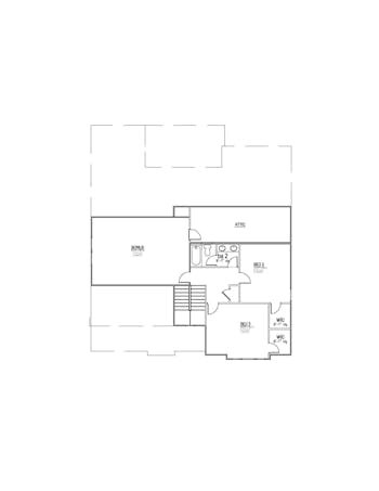 Lot 55 – 12917 Yorkshire Fog Ln- 2d Floor Plan 2