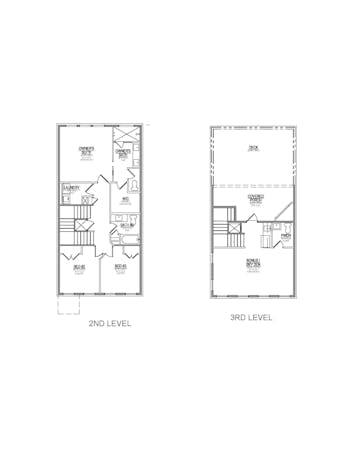 Lot 31 – 1818 Thunderhead Rd- 2d Floor Plan 1